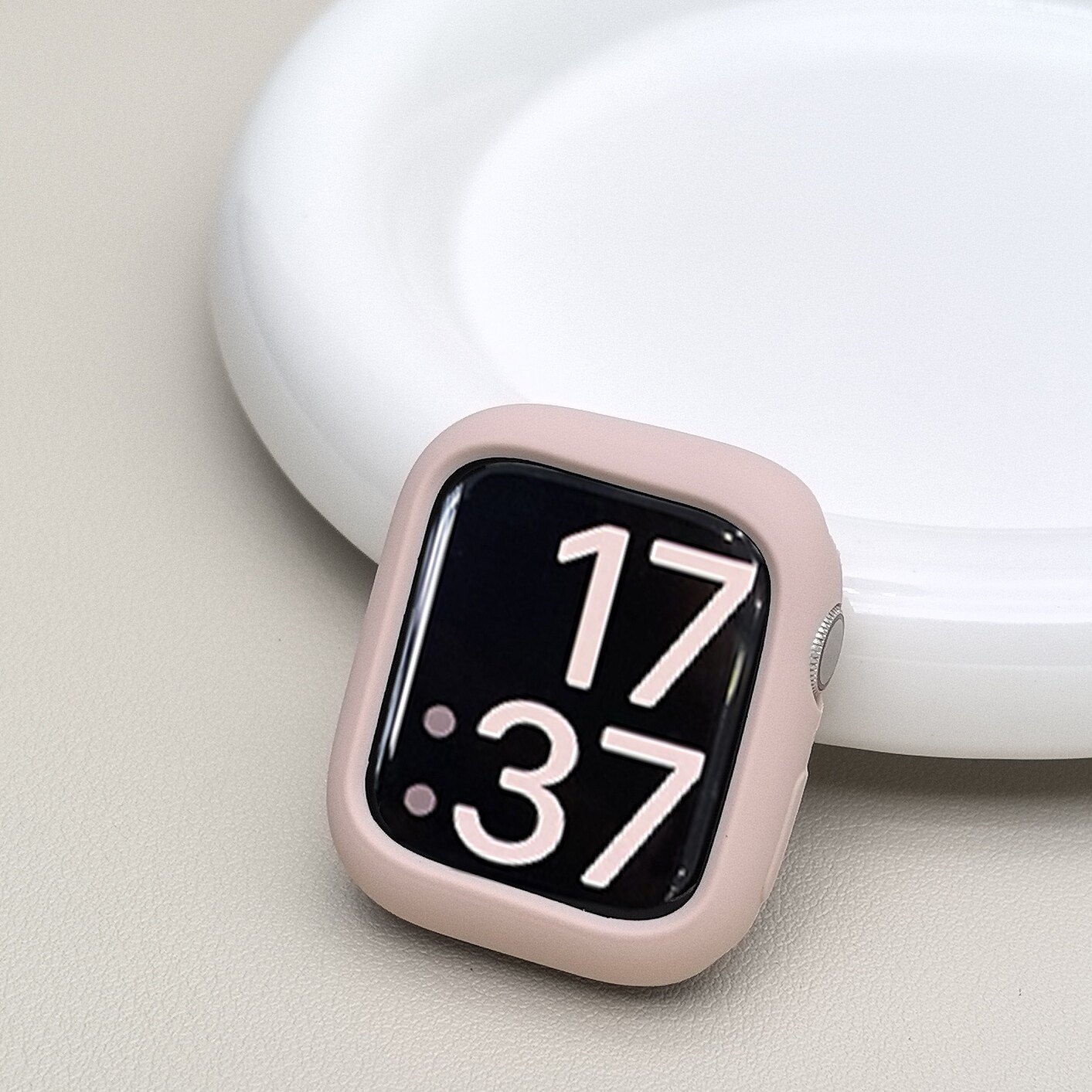 适用苹果iWatch12/11代糖果硅胶保护壳apple watch9/8彩色多巴胺46/49MM保护套男女38/40MM手表保护壳6/7配件