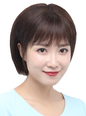 全真中年风bobo头透气假发女短发