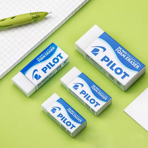 pilot中号擦胶ee101泡沫官方橡皮