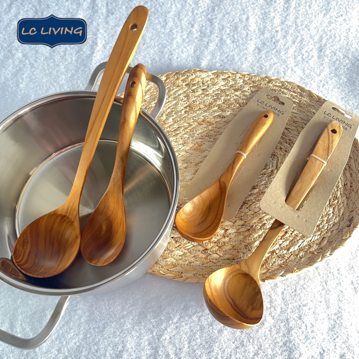 泰国原装进口无漆无蜡厨具