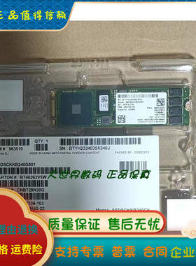 全新 国行Intel/英特尔 S4510 240G M.2固态硬盘 SSDSCKKB240G801