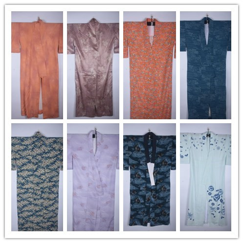 古着vintage风振袖羽织外穿和服