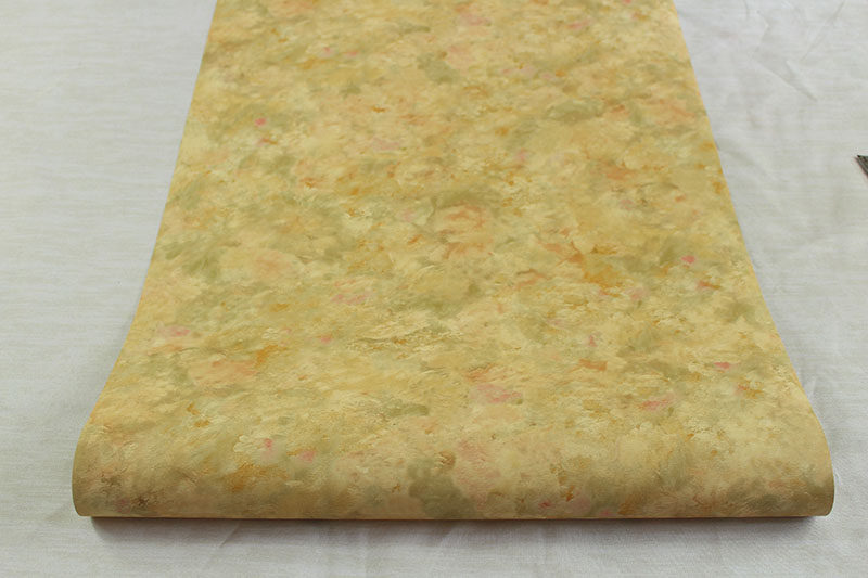 美国进口纯纸墙纸美式乡村田园油画风卧室客厅电视沙发背景墙壁纸