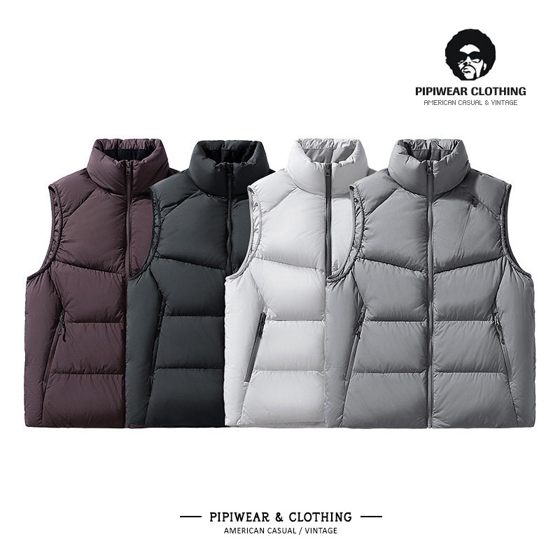 冬天2025立领羽绒马甲男短款加厚宽松无袖坎肩冬季抗寒保暖背心潮,男装,羽绒马甲,淘宝优惠券,粉丝福利购,淘宝优惠卷