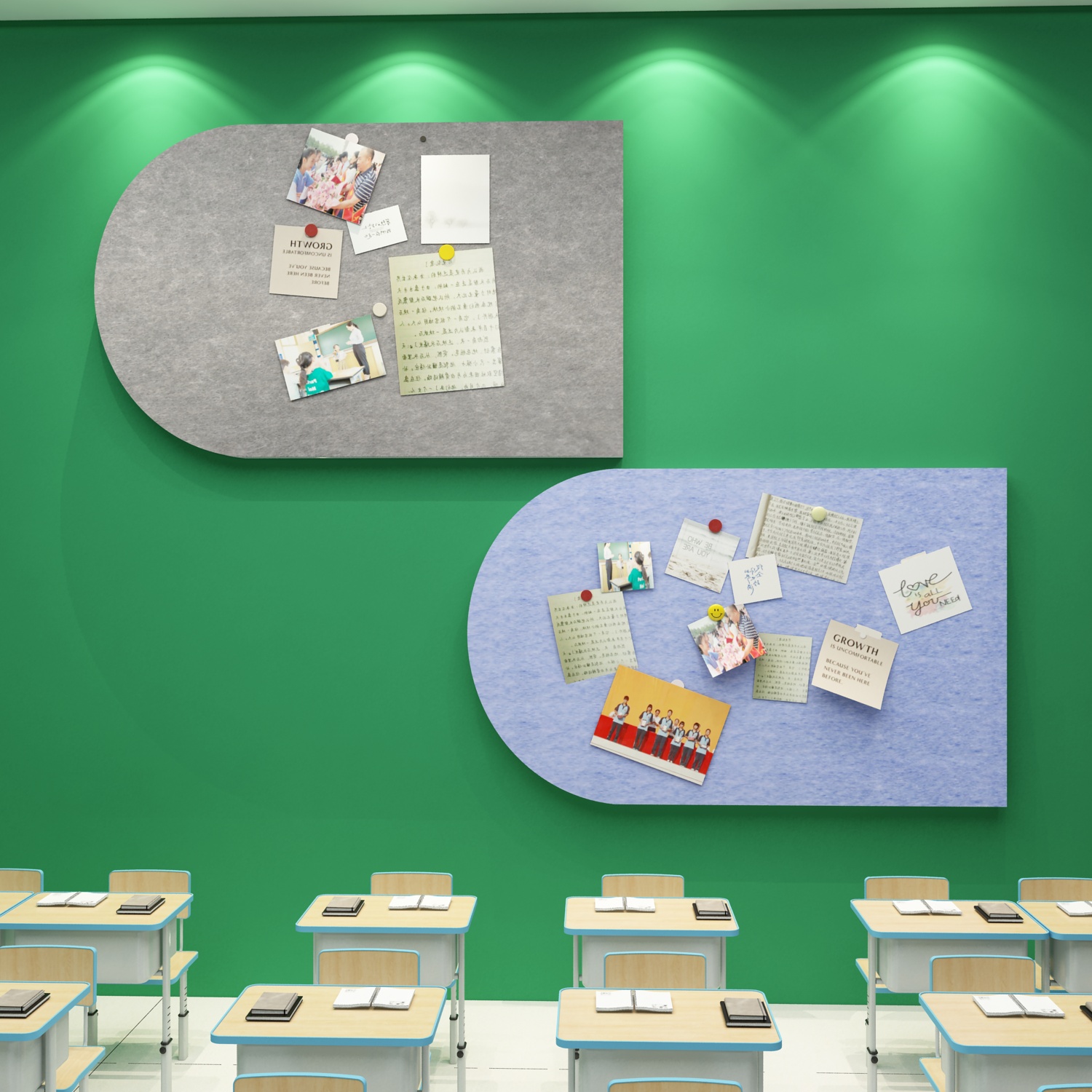 毛毡宣传墙贴幼儿园环创主题成品环境布置材料作品展示栏装饰楼梯