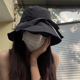 TUshu 不挑人bi入～夏季 系带渔夫帽子速干大檐遮阳显脸小气质盆帽