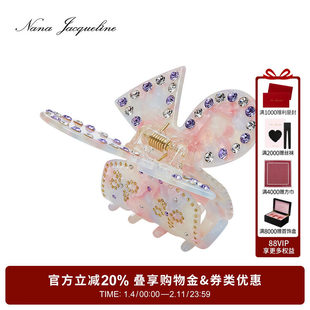 NanaJacqueline灵动蝴蝶翅膀发夹新款小众设计高级感精致可爱抓夹