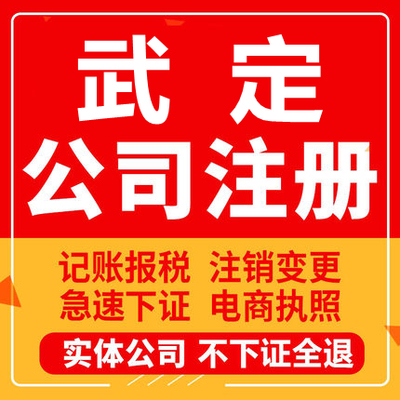 武定公司注册个体工商营业执照代办公司注销企业变更股权异常