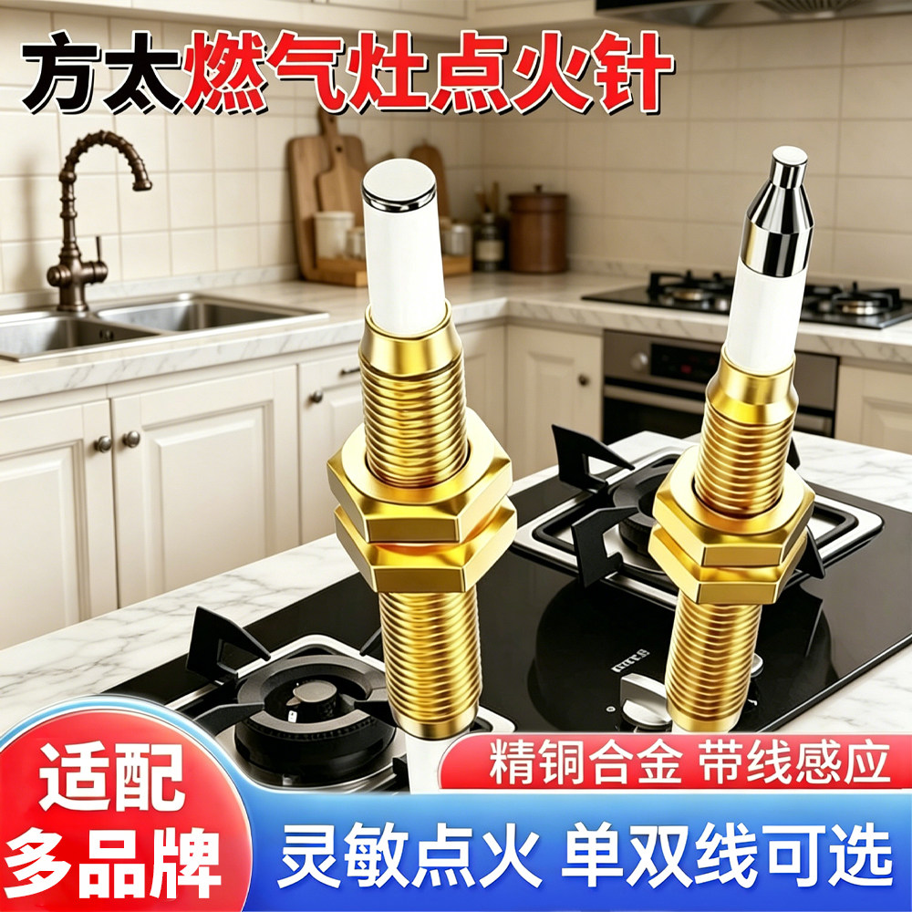 适用方太燃气灶带线感应点火针图片