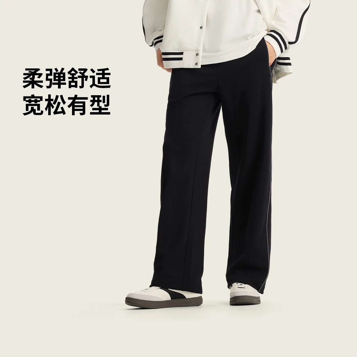 李宁冰感舒适吸湿排汗卫裤图片
