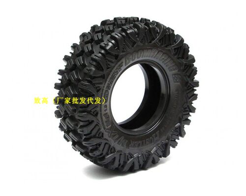 1/10 1.9 120MM超软刀纹攀爬轮胎 TRX4 SCX10 KM 易控Boom