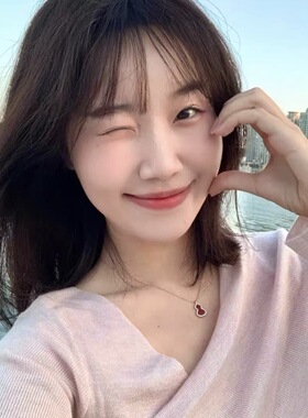 【绛葫纳吉】中式典雅仿红玉髓葫芦项链闪钻奢华复古红高级项链