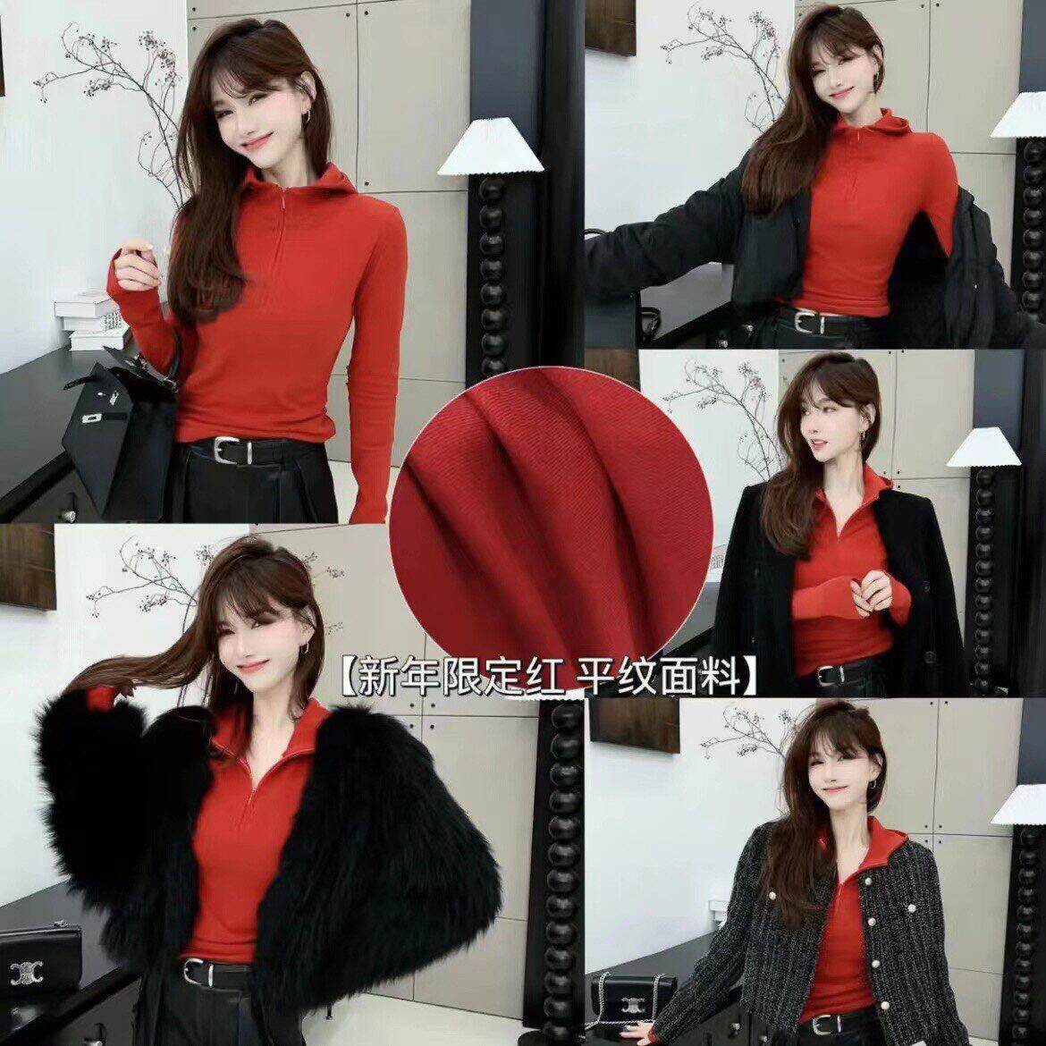 卡卡女装官方旗舰店正品美式街头加绒连帽衫修身减龄百搭卫衣T恤