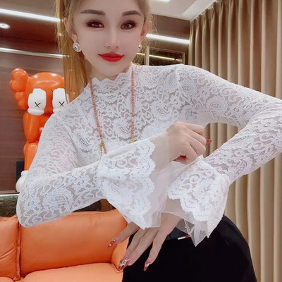 蕾丝打底衫女蕾丝打底衫女