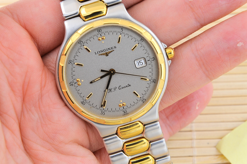ÏÖ»õ¶þÊÖÀËÇÙÊÖ±íÄмä½ðɫʯӢ±í¿µ¿¨Ë¹ÏµÁÐÕýÆ·LonginesÈðÊ¿Íó±í
