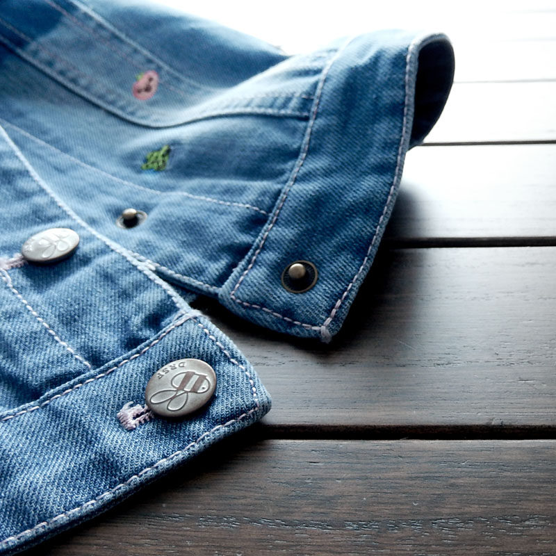 Blouson pour fille en toile - Ref 2158007 Image 4