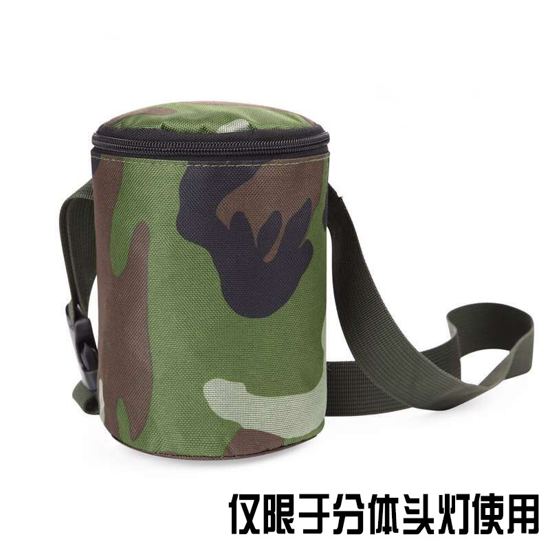 头灯包电池包12V头灯 分体头灯收纳袋 布套 腰袋 便携帆布袋腰包
