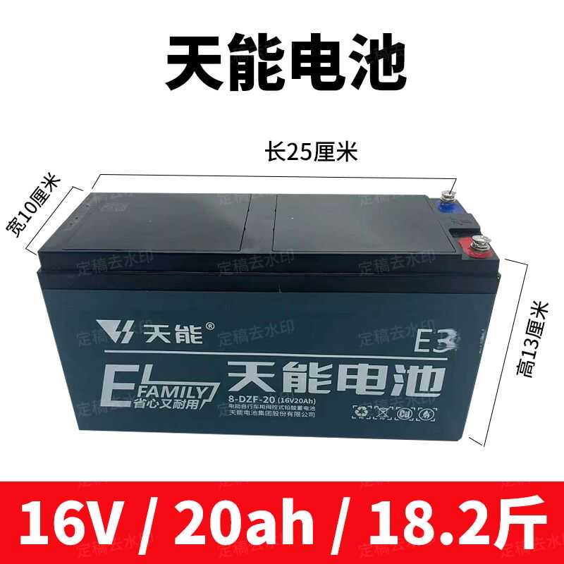 天能全新正品电动车干电瓶