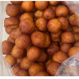 湖北广水特产红薯丸子油炸地瓜丸儿时怀旧零食一斤15元拍4斤包邮