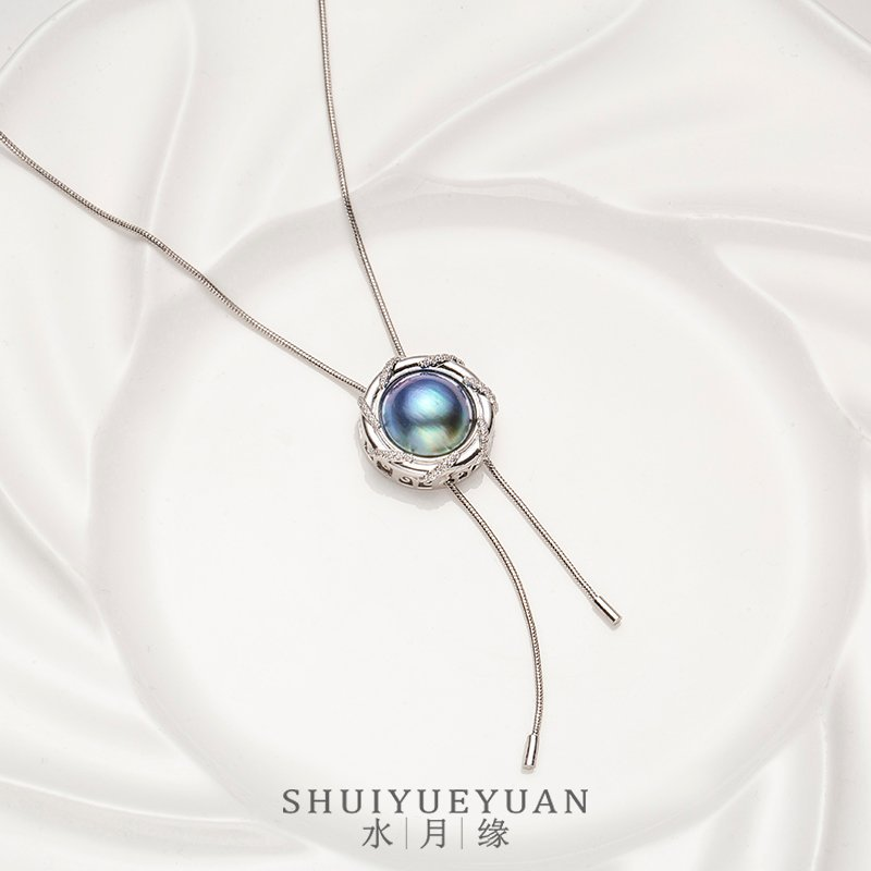 【宁儿宠粉专享】SYYLS1213月落深海马贝项链NE1213