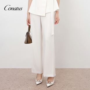 珂尼蒂思夏季 百搭高端气质通勤女裤 新款 休闲个性 时尚 CONATUS