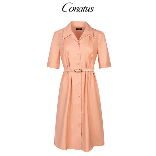 CONATUS/珂尼蒂思梭织连衣裙