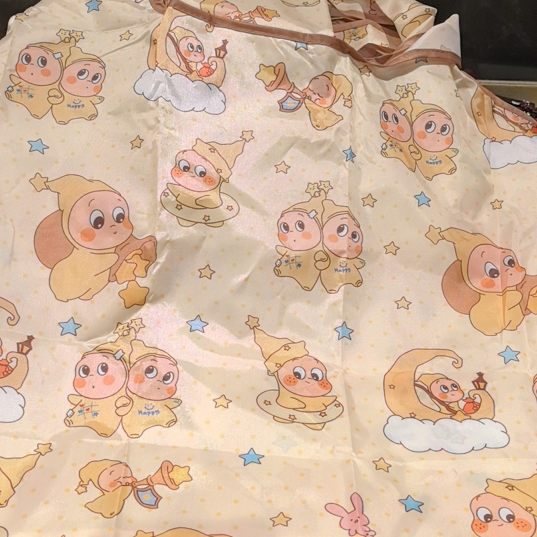 星星人大号折叠购物袋,玩具/童车/益智/积木/模型,毛绒/玩偶/公仔/布艺类玩具,淘宝优惠券,粉丝福利购,淘宝优惠卷