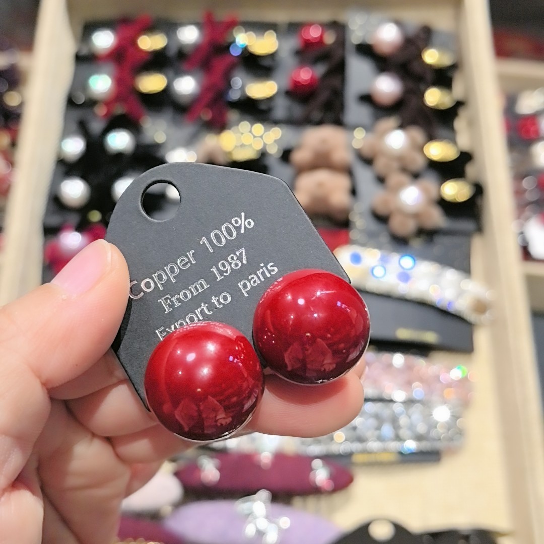 新款珠珠耳钉银针925一对,饰品/流行首饰/时尚饰品新,耳环,淘宝优惠券,粉丝福利购,淘宝优惠卷