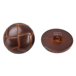 蘑菇扣大衣风衣仿皮扣子上衣女毛衣外套黑色树脂纽扣圆形龟纹扣子