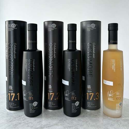 布赫拉迪泥煤怪兽Octomore17.3/17.2/17.1艾雷岛重泥煤风威士忌