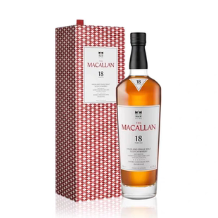 麦卡伦蓝钻18年双桶雪莉桶Macallan单一麦苏格兰威士忌700ml国行