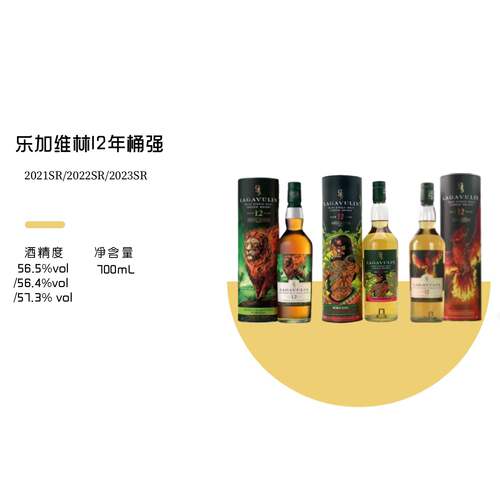 【正品行货】乐加维林12年桶强