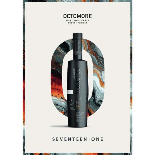 布赫拉迪泥煤怪兽Octomore17.1艾雷岛重泥煤风威士忌59.7%vol