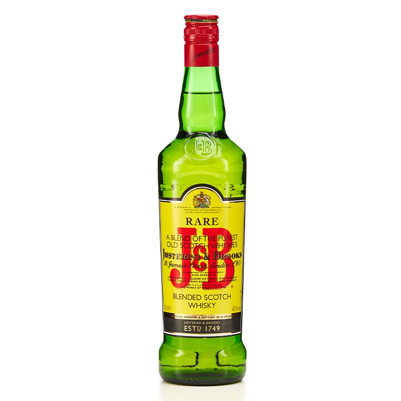 国行正品珍宝JB特选调配苏格兰调和威士忌黄珍宝 J&B原装进口洋酒