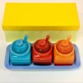Rainbow Color Spice Jar