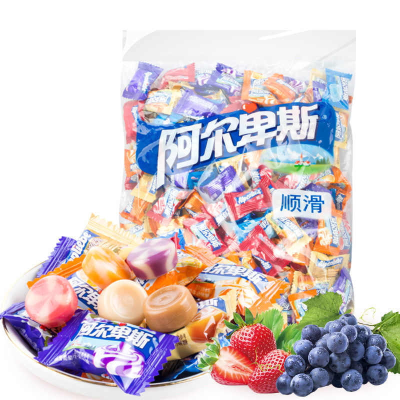 阿尔卑斯硬糖混口味结婚喜糖婚庆散装高档高颜婚礼糖果零食