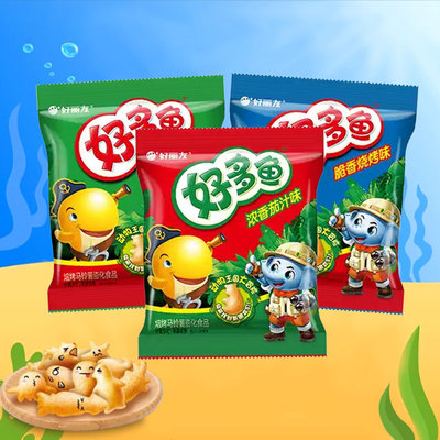 好丽友好多鱼中国大陆饼干