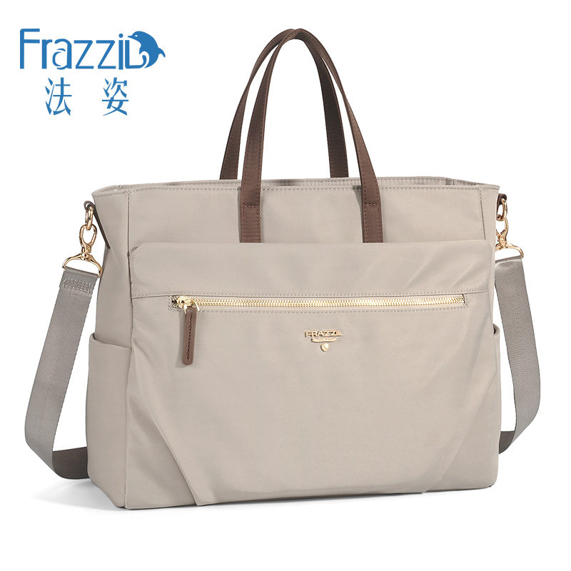 法姿休闲斜挎包女时尚黑帆布手提包轻便电脑包单肩包大容量公文包,箱包皮具/热销女包/男包,通用款女包,淘宝优惠券,粉丝福利购,淘宝优惠卷