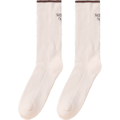 女复古色系穿搭耐穿不变形短袜