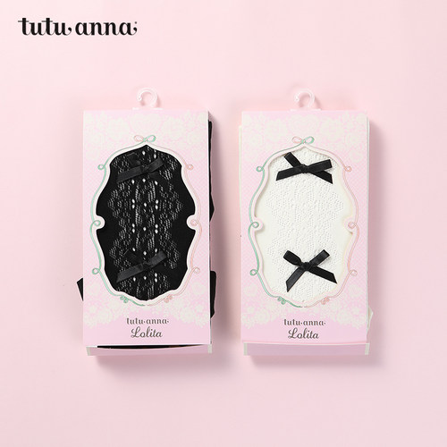 tutuanna洛丽塔蝴蝶结连裤袜