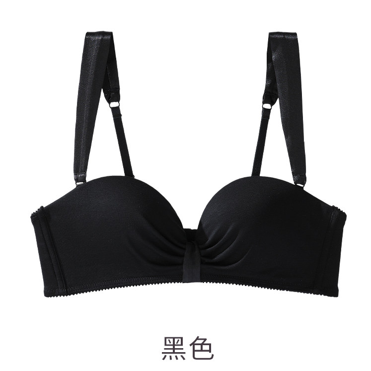 tutuanna女士聚拢文胸 全棉无钢圈聚拢美背防下垂文胸内衣女