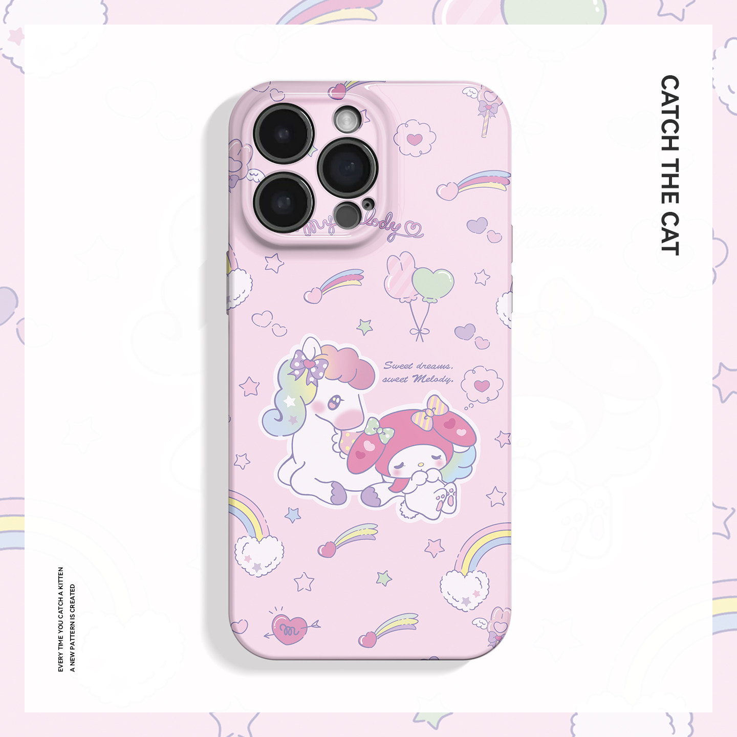 梦伴~可爱少女粉色ins适用苹果17promax手机壳iPhone16华为mate70小米14vivoS30萌iqoo15马oppofindx8荣耀400