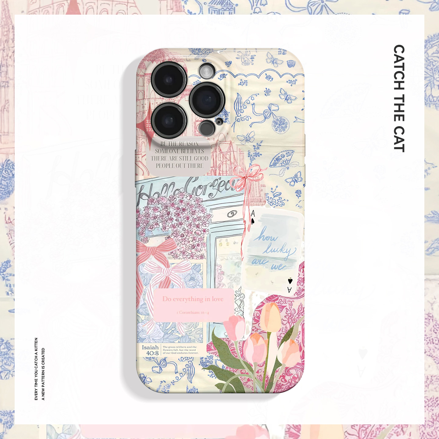 热爱~复古剪贴画报不撞壳适用iPhone16/15pro手机壳新款华为mate70小米14畅享70软iqooneo9苹果13荣耀200全包