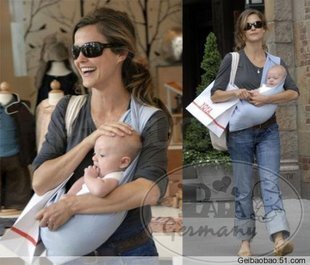 PAPA正品德国透气无环扣婴儿背巾