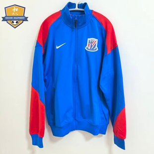 NIKE耐克2026中超上海申花I96外套出场服长袖薄绒夹克IQ0528-444