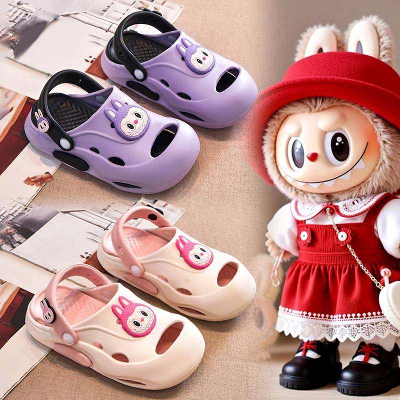 拉布布女童洞洞鞋2025新款夏季儿童拖鞋防滑女孩沙滩凉拖宝宝外穿,童鞋/婴儿鞋/亲子鞋,儿童凉拖鞋,淘宝优惠券,粉丝福利购,淘宝优惠卷