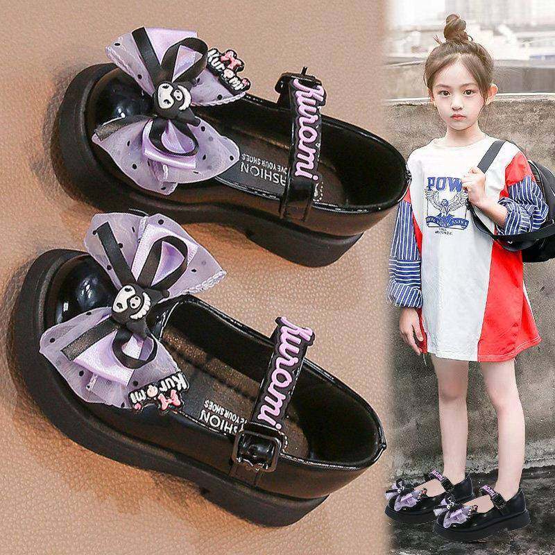 女童公主鞋2025秋季儿童蝴蝶结皮鞋中大童豆豆鞋女孩库洛米演出鞋,童鞋/婴儿鞋/亲子鞋,皮鞋,淘宝优惠券,粉丝福利购,淘宝优惠卷