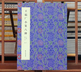 王福庵篆书王福厂小篆八种  篆书金文临摹字帖毛笔软笔书法铭文集萃 扫描高清原大释文教材金文字帖 清王福庵篆书 西泠印社