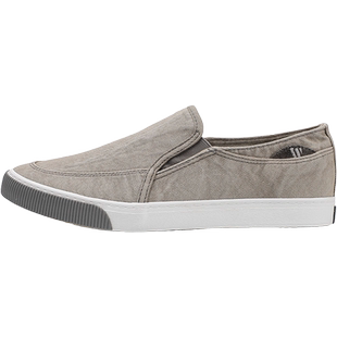 回力帆布鞋经典款低帮一脚蹬男鞋牛筋底防滑驾车鞋透气运动休闲鞋