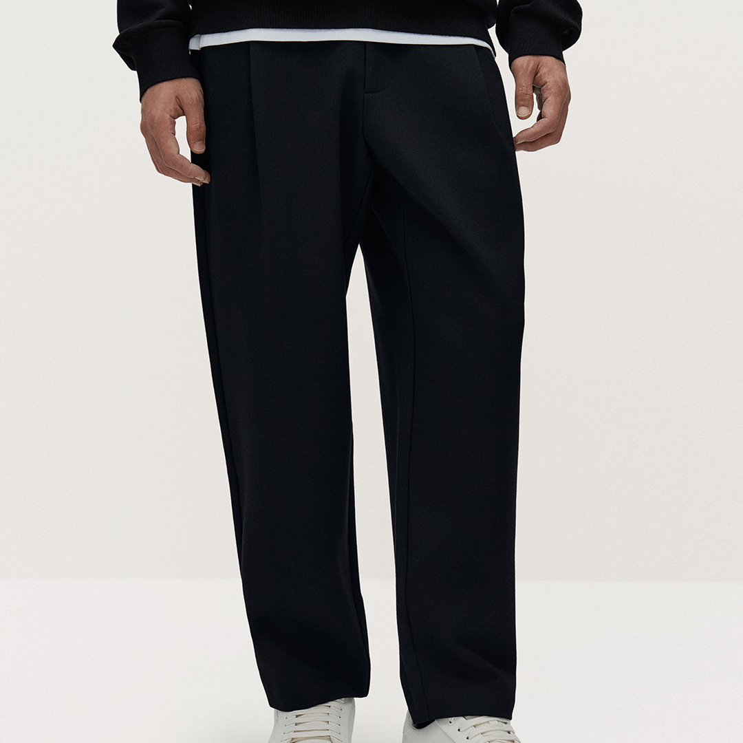 TRENDIANO2025秋冬新款男士松紧腰休闲裤 1ST1062340